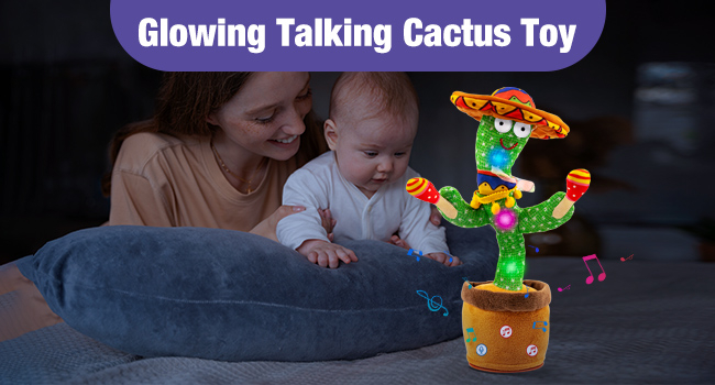 dancing talking cactus toy