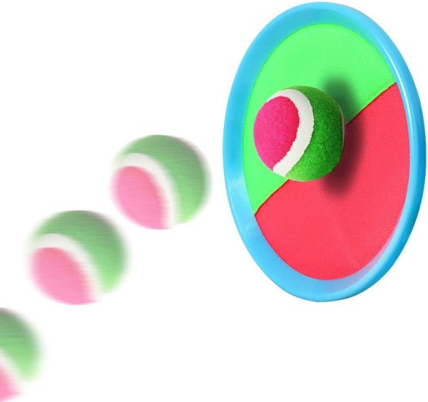 Ayeboovi Replacement Sticky Balls, 4 Packs, 2.6 Inch Diameter, Suitable for Toss and Catch Game - Image 4
